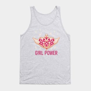 Girl Power - Magical Girl Brooch Tank Top